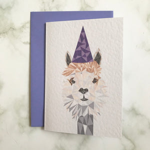 Party Alpaca Card