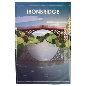 Ironbridge Tea Towel
