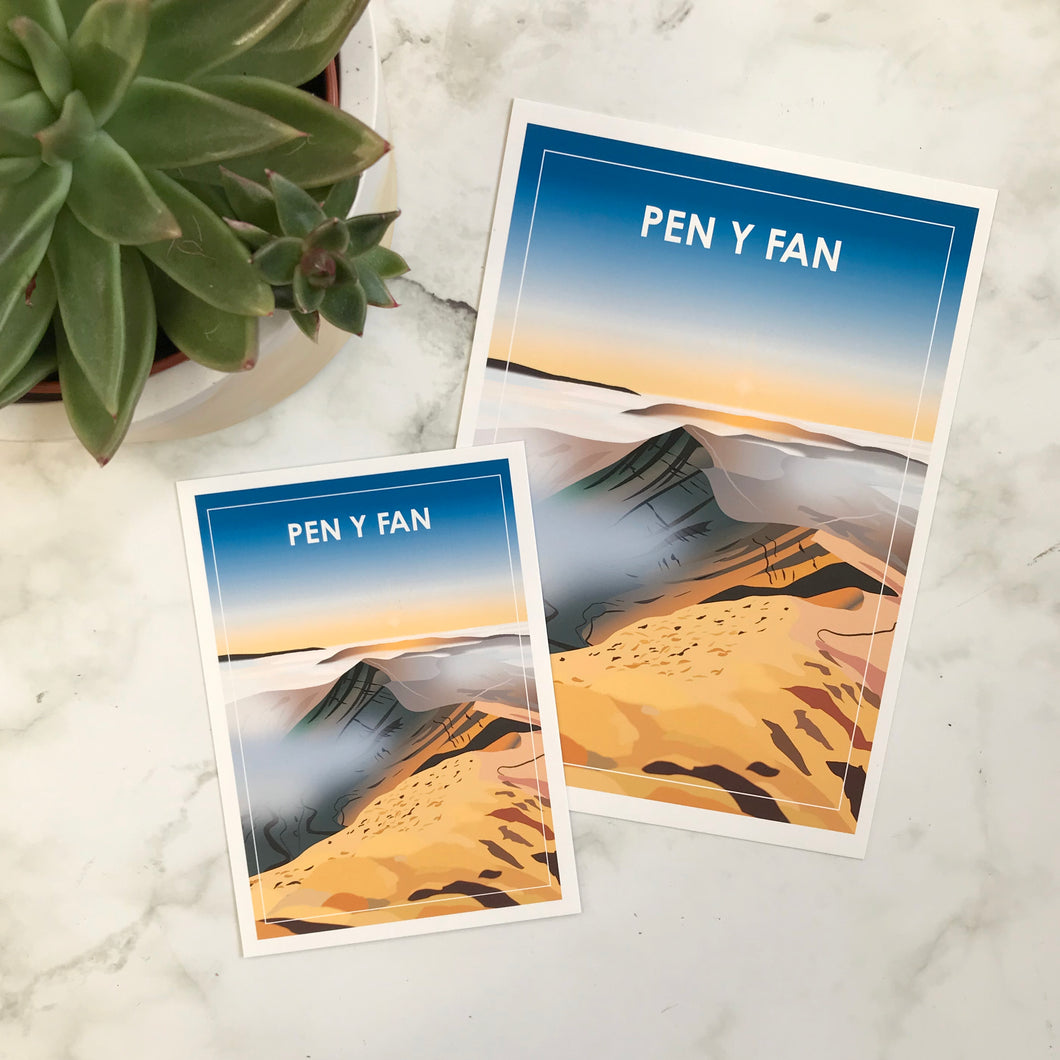 Pen y Fan Travel Print