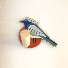 Load image into Gallery viewer, Wooden Wall Hook - Celestial Monarch
