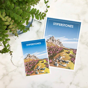 Stiperstones Travel Print
