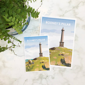 Rodney's Pillar Travel Print