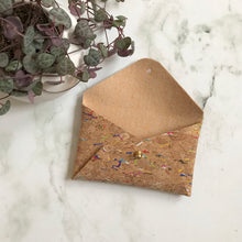 Load image into Gallery viewer, Card Sleeve - Rainbow Cork
