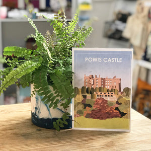 Powis Castle Travel Print