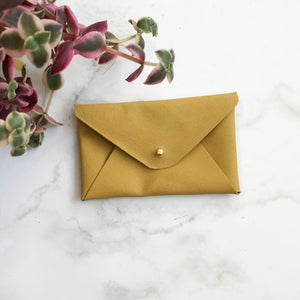 Card Sleeve - Mega Yellow Leather