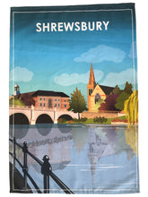 Load image into Gallery viewer, Shrewsbury Tea Towel
