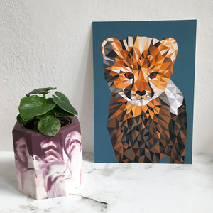 Cheetah Cub Print
