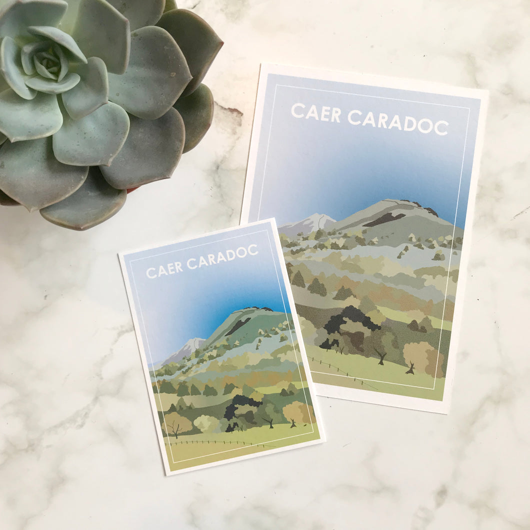 Caer Caradoc Travel Print