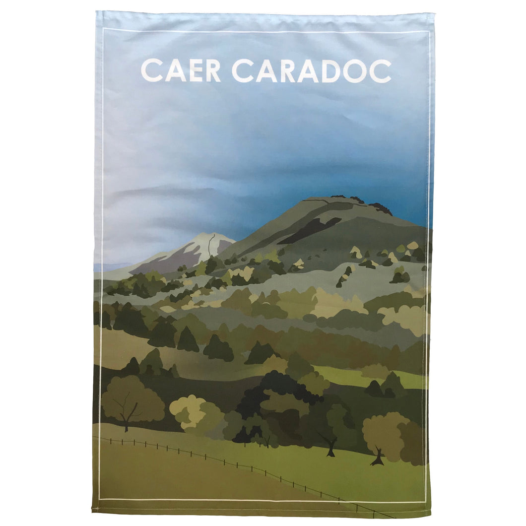 Caer Caradoc Tea Towel
