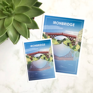 Ironbridge Travel Print