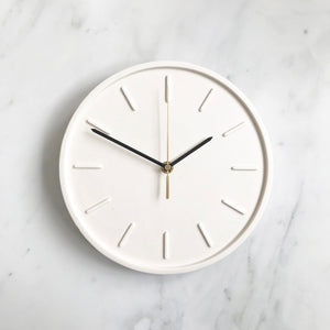 White Wall Clock