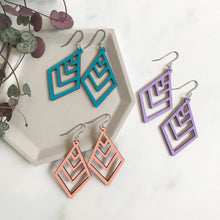 Load image into Gallery viewer, Wooden Dangly Earrings
