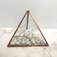 Load image into Gallery viewer, Mini Pyramid Glass Planter

